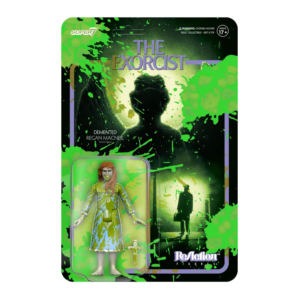 Super7 ReAction Regan figurina 9,5 cm Vomit Splatter