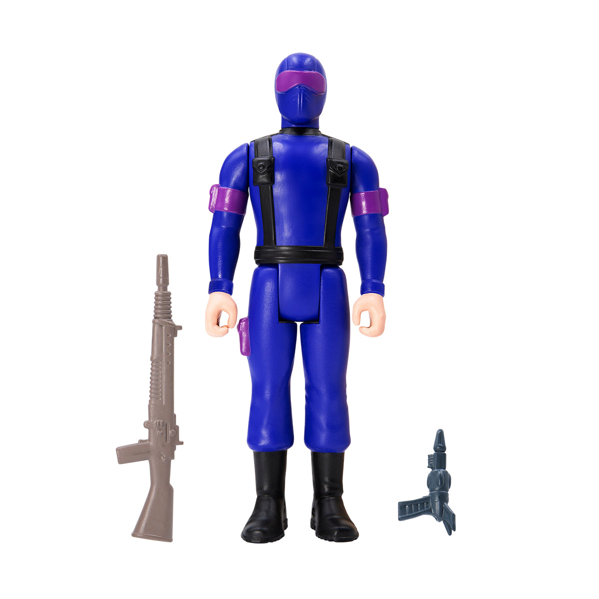 Super7 ReAction G.I. Joe Snake Eyes RAH figurina 9,5 cm