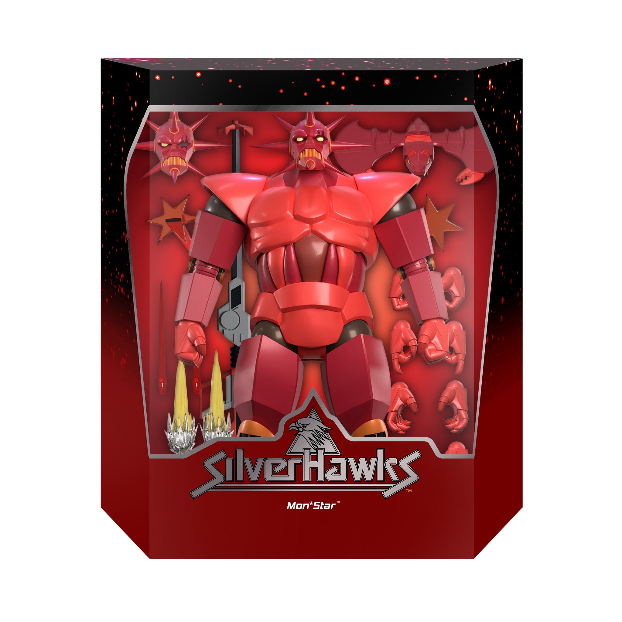 Super7 SilverHawks ULTIMATES! Armored Mon*Star figurina 28 cm