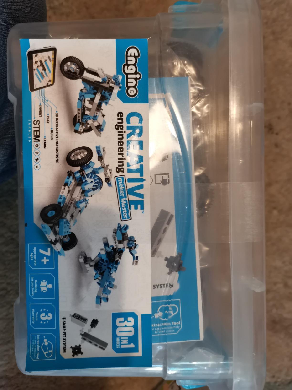 Engino Creative Engineering Maker Master set construcție 30 în 1 209 piese