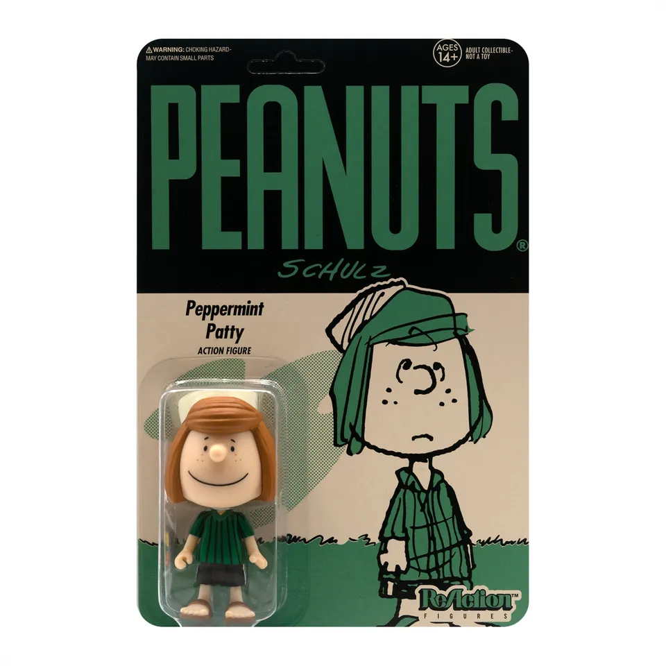 Super7 ReAction Peanuts Camp Peppermint Patty figurină