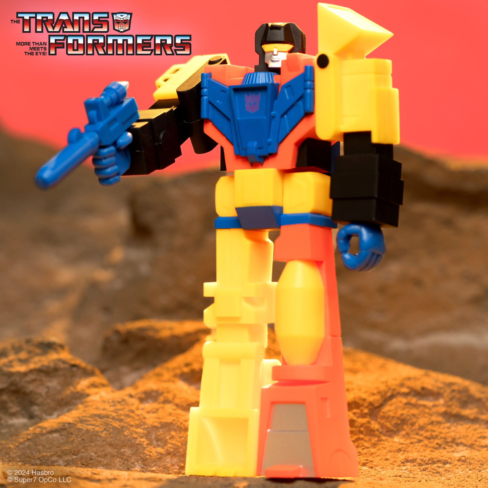 Super7 Transformers ReAction Devastator figurina 15 cm