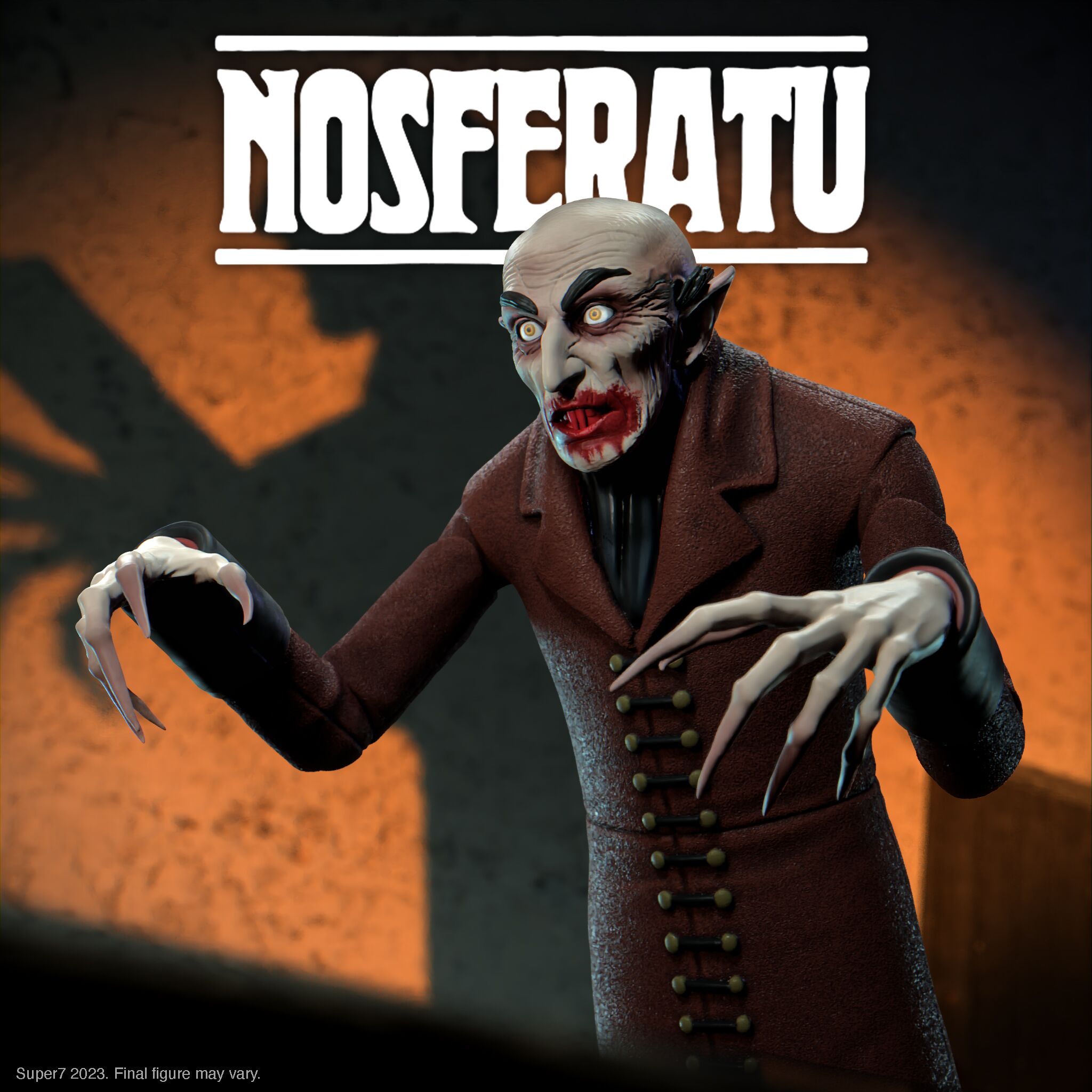 Super7 Nosferatu Ultimates Count Orlok figurina 18 cm color