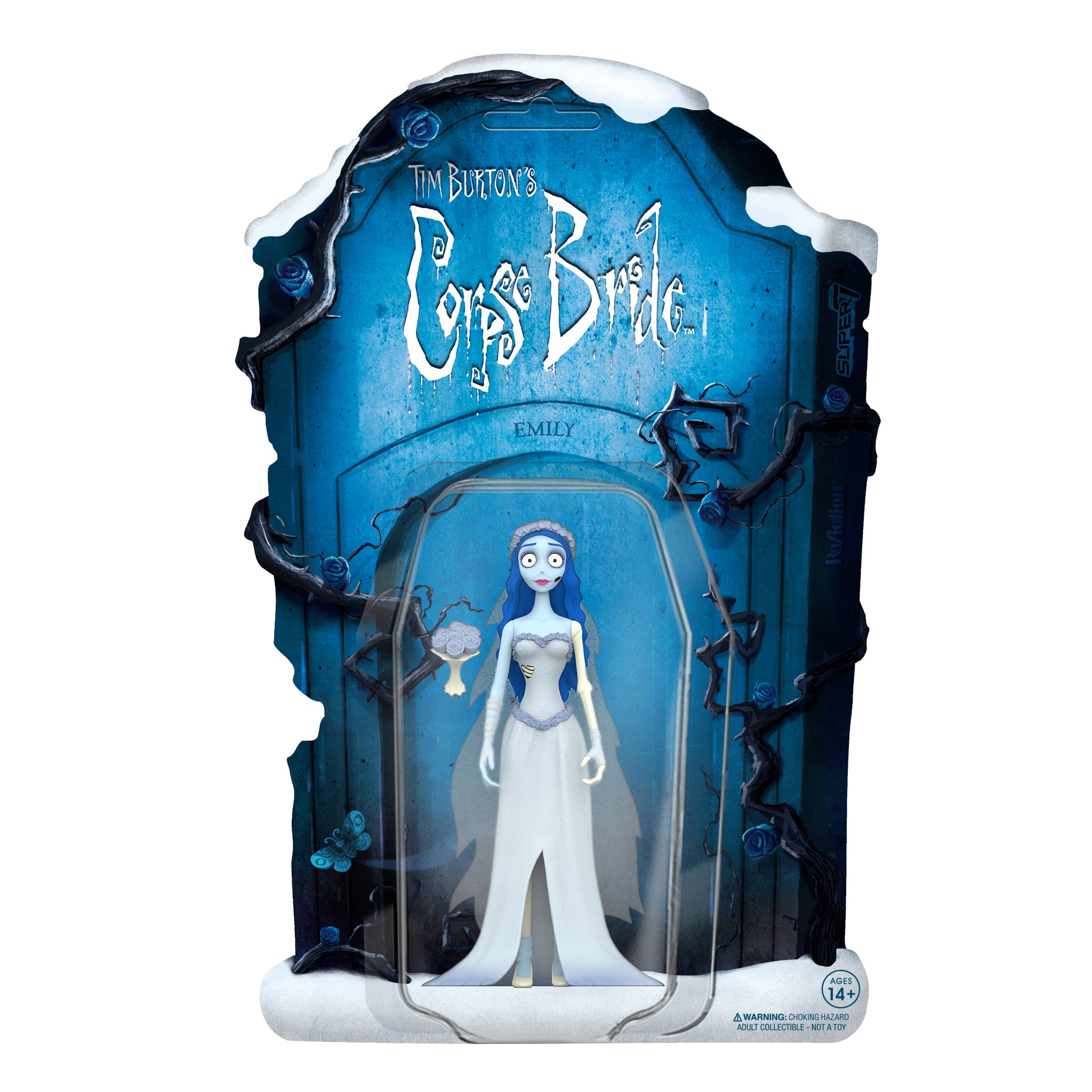 Super7 Corpse Bride ReAction set 3 figurine Victor Emily