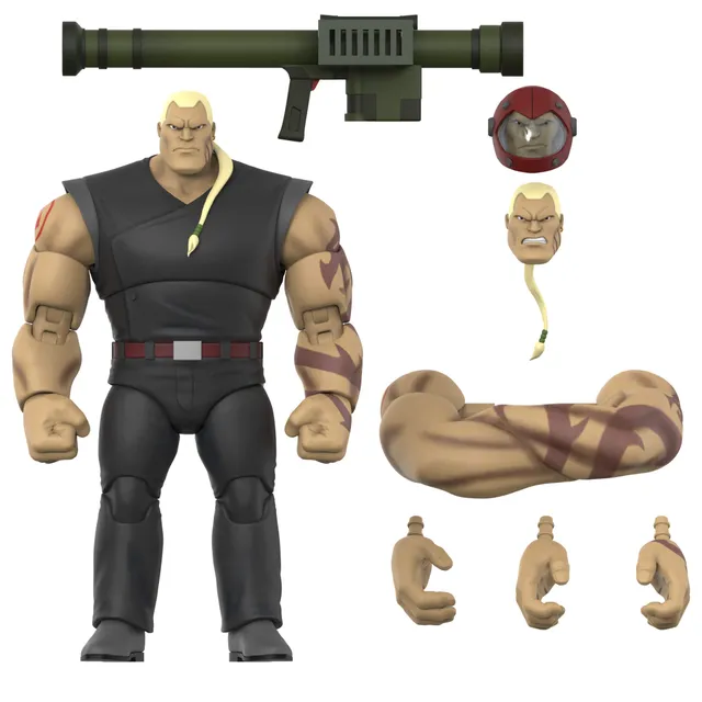 Super7 TMNT Ultimates Hun figurină 7 inch articulată