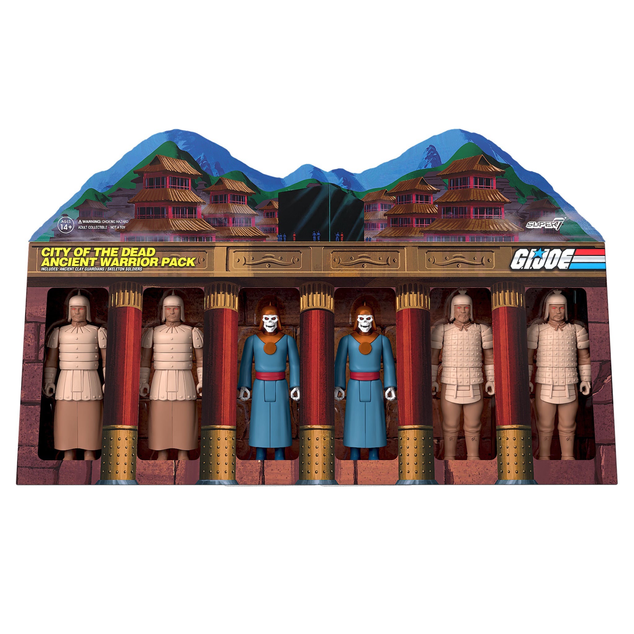 Super7 ReAction G.I. Joe City of the Dead figurine set 6