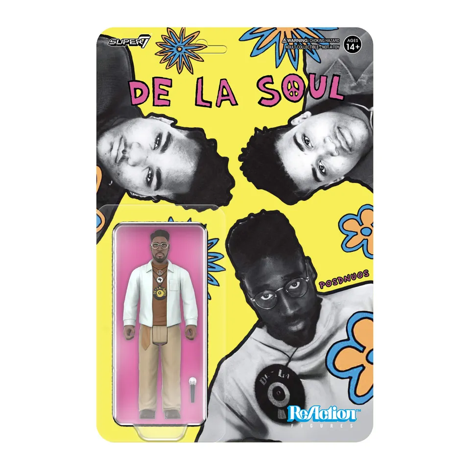Super7 De La Soul ReAction Posdnuos Me Myself figurina