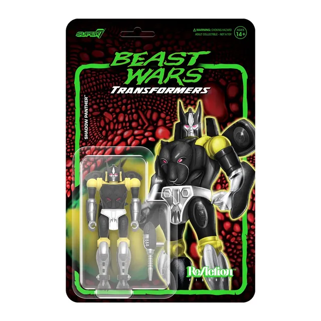 Super7 Transformers Shadow Panther figurina 9,5 cm arma