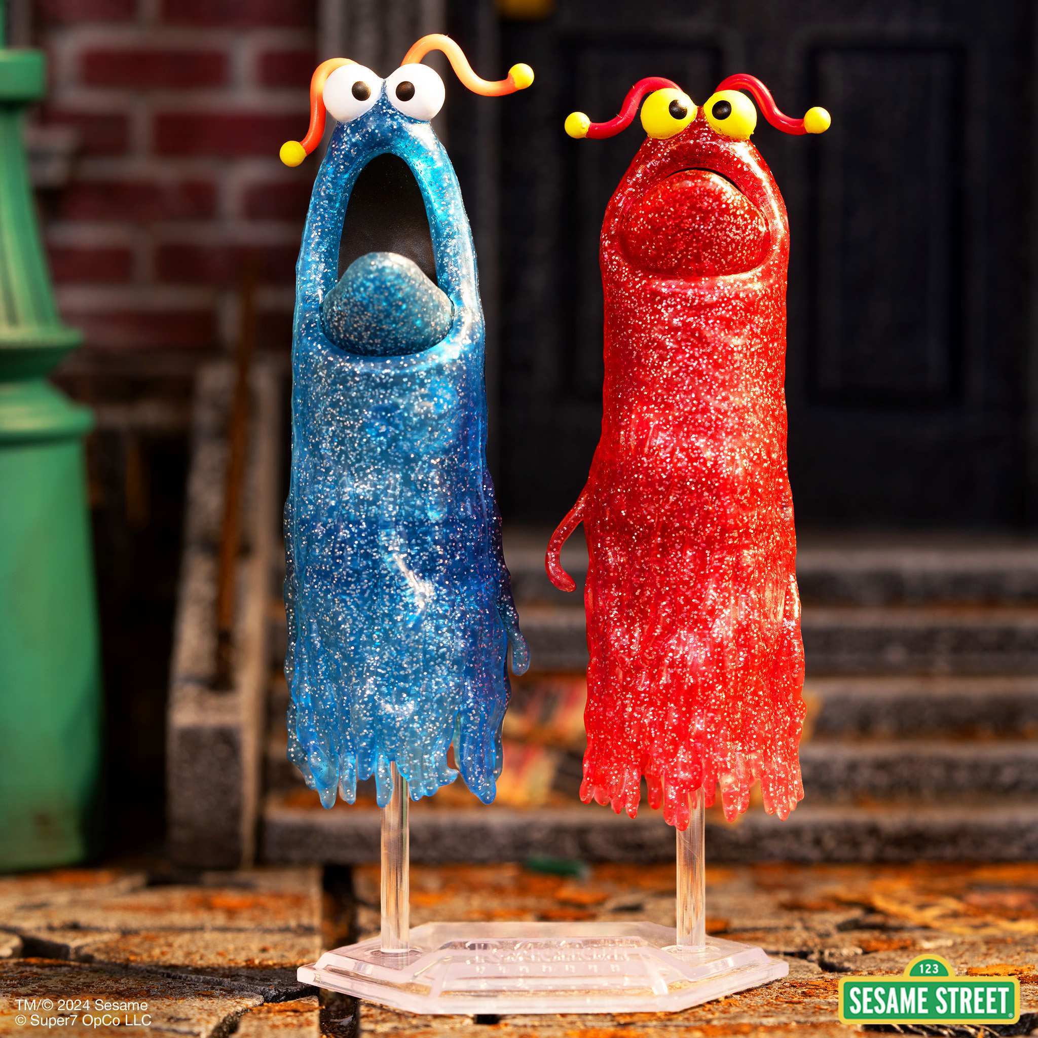 Super7 Sesame Street Blind Box ReAction set 12 figurine