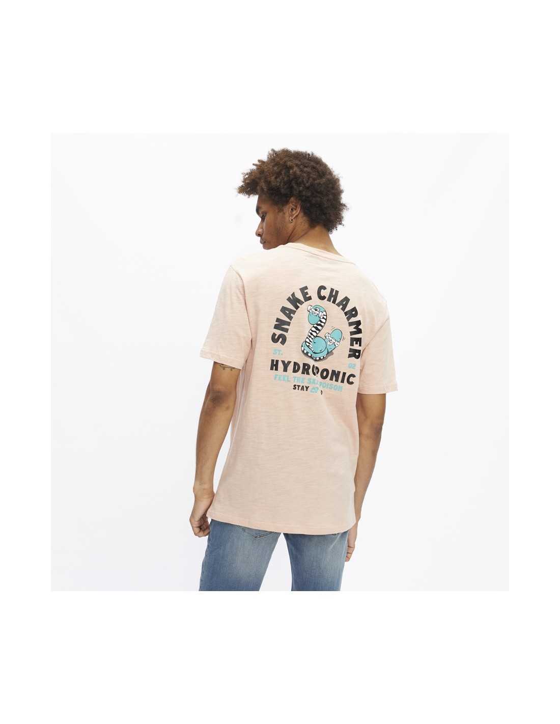 Hydroponic Snake Rose Cloud tricou buzunar piept