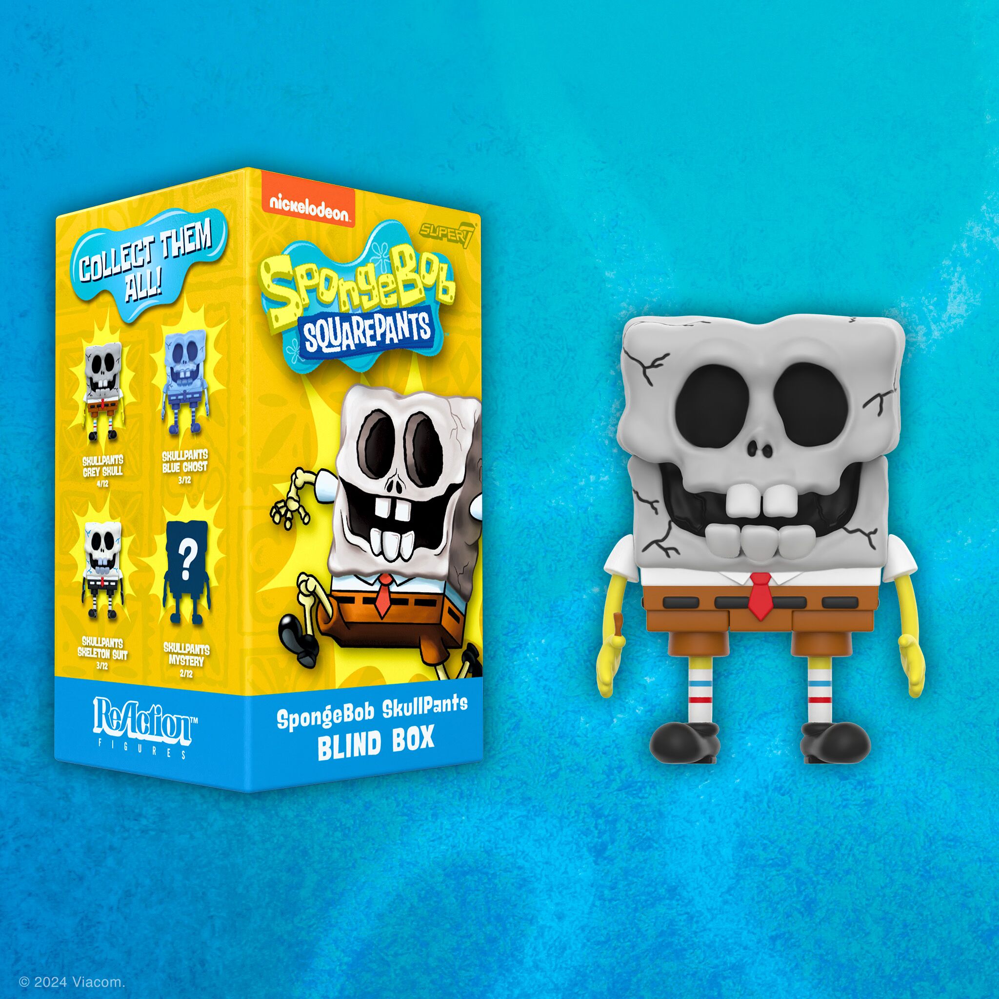 Super7 SpongeBob SkullPants figurina blind box