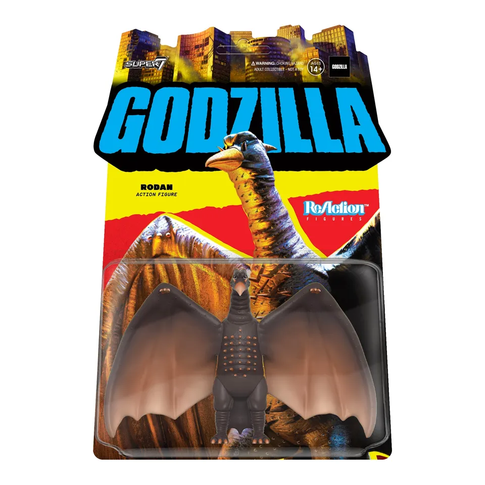Super7 Toho ReAction Wave 1 figurina Rodan