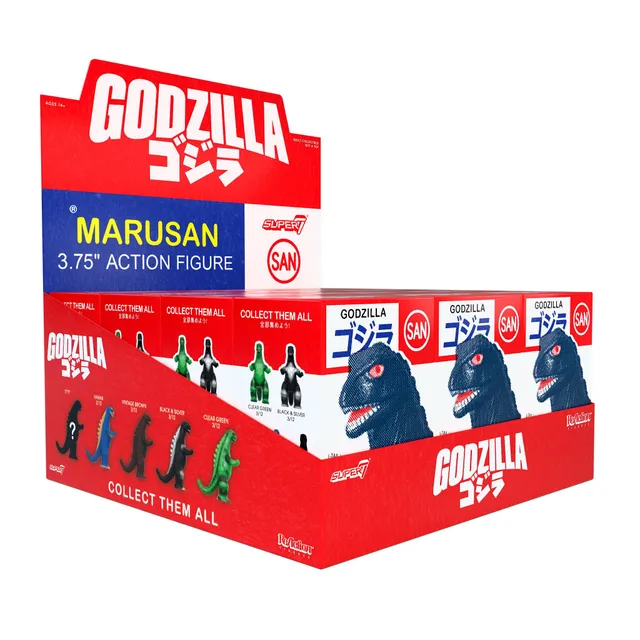 Super7 Toho Marusan Wave 06 set 12 blind box Godzilla