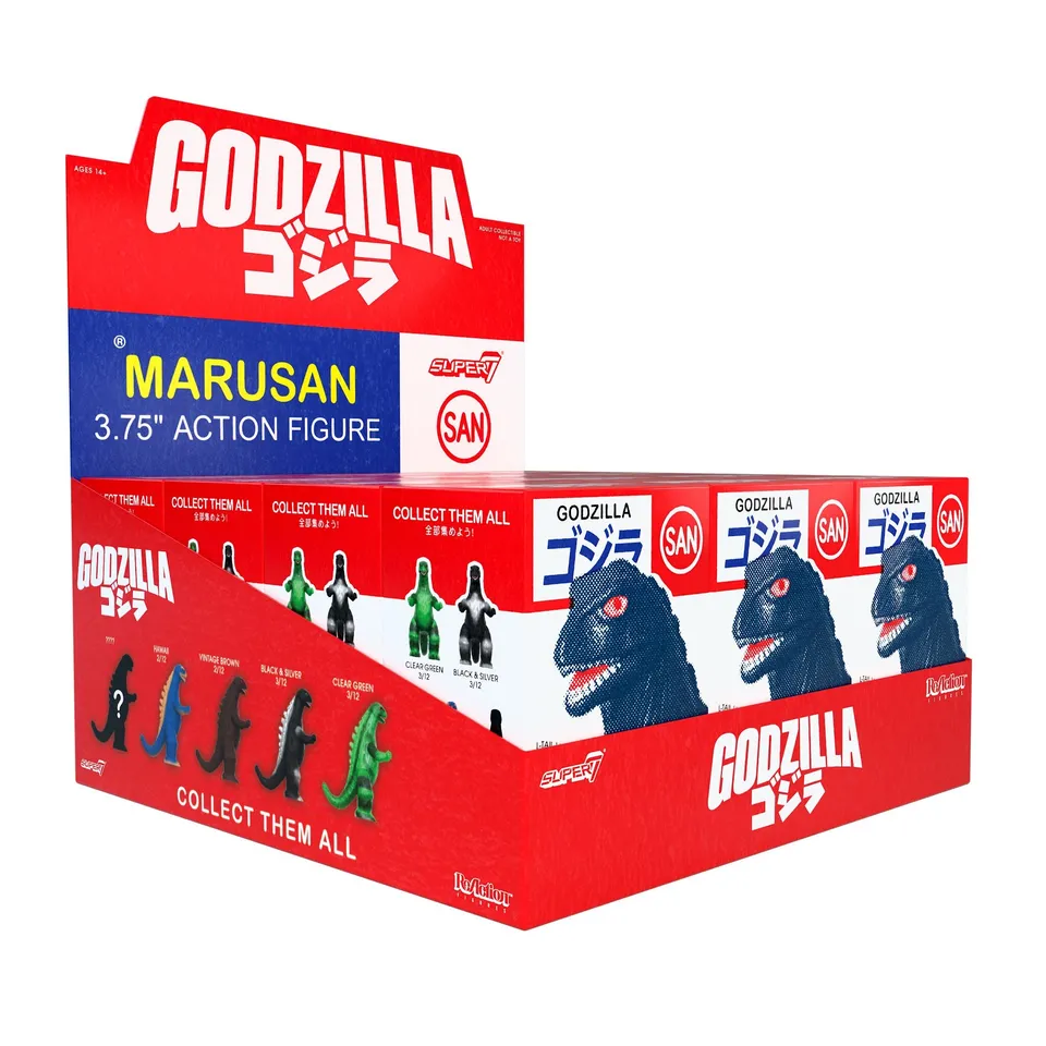 Super7 Toho Marusan Wave 06 set 12 blind box Godzilla