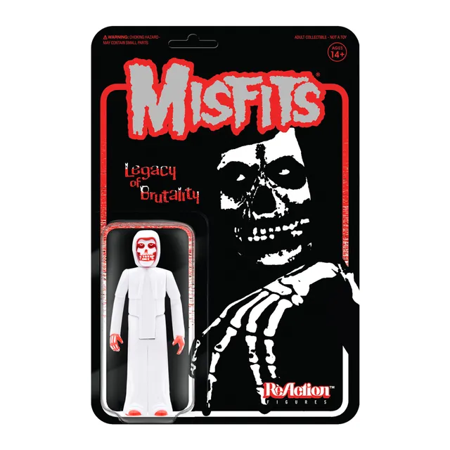 Super7 ReAction Misfits Fiend Legacy figurina alba