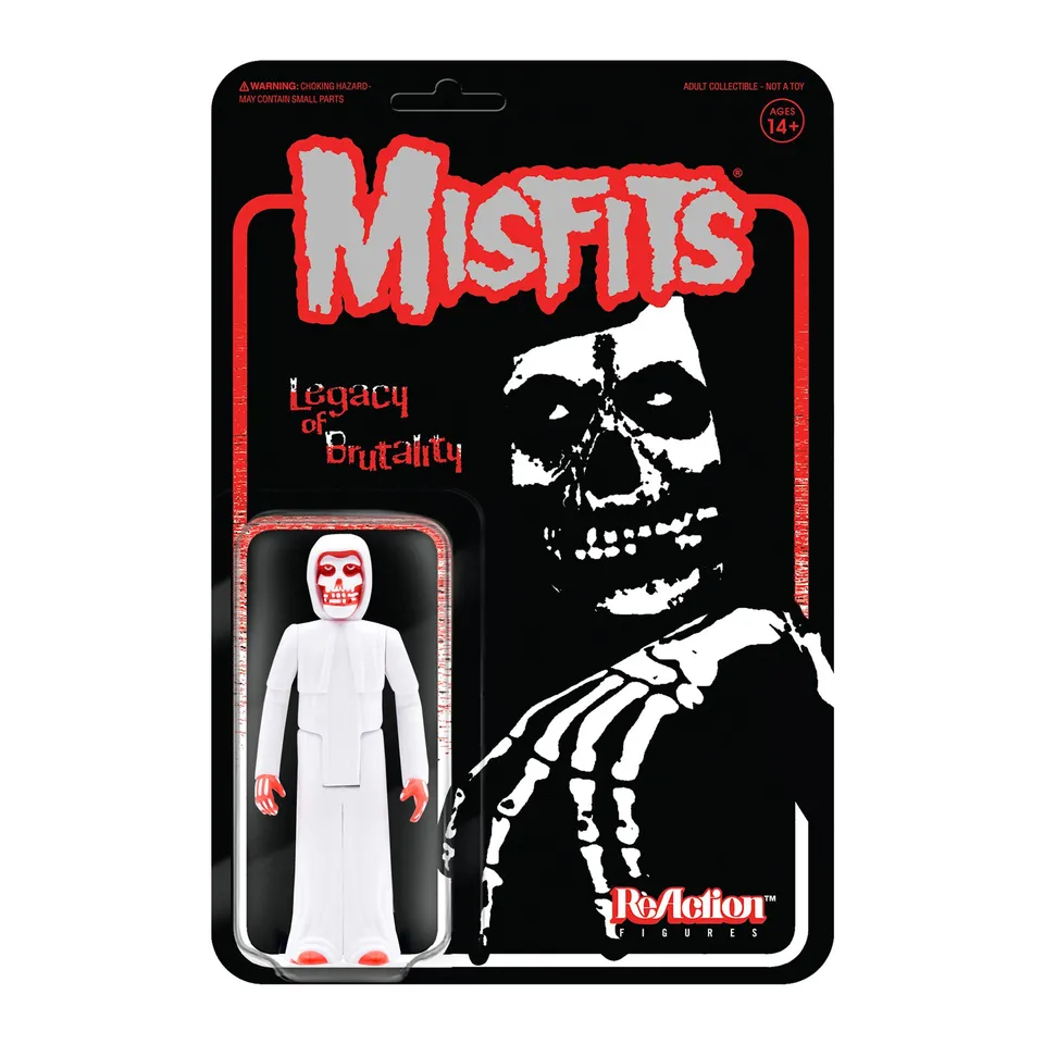 Super7 ReAction Misfits Fiend Legacy figurina alba