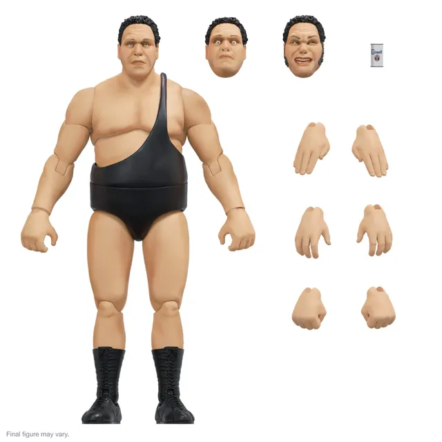 Super7 Ultimates Andre the Giant figurină articulată singlet negru