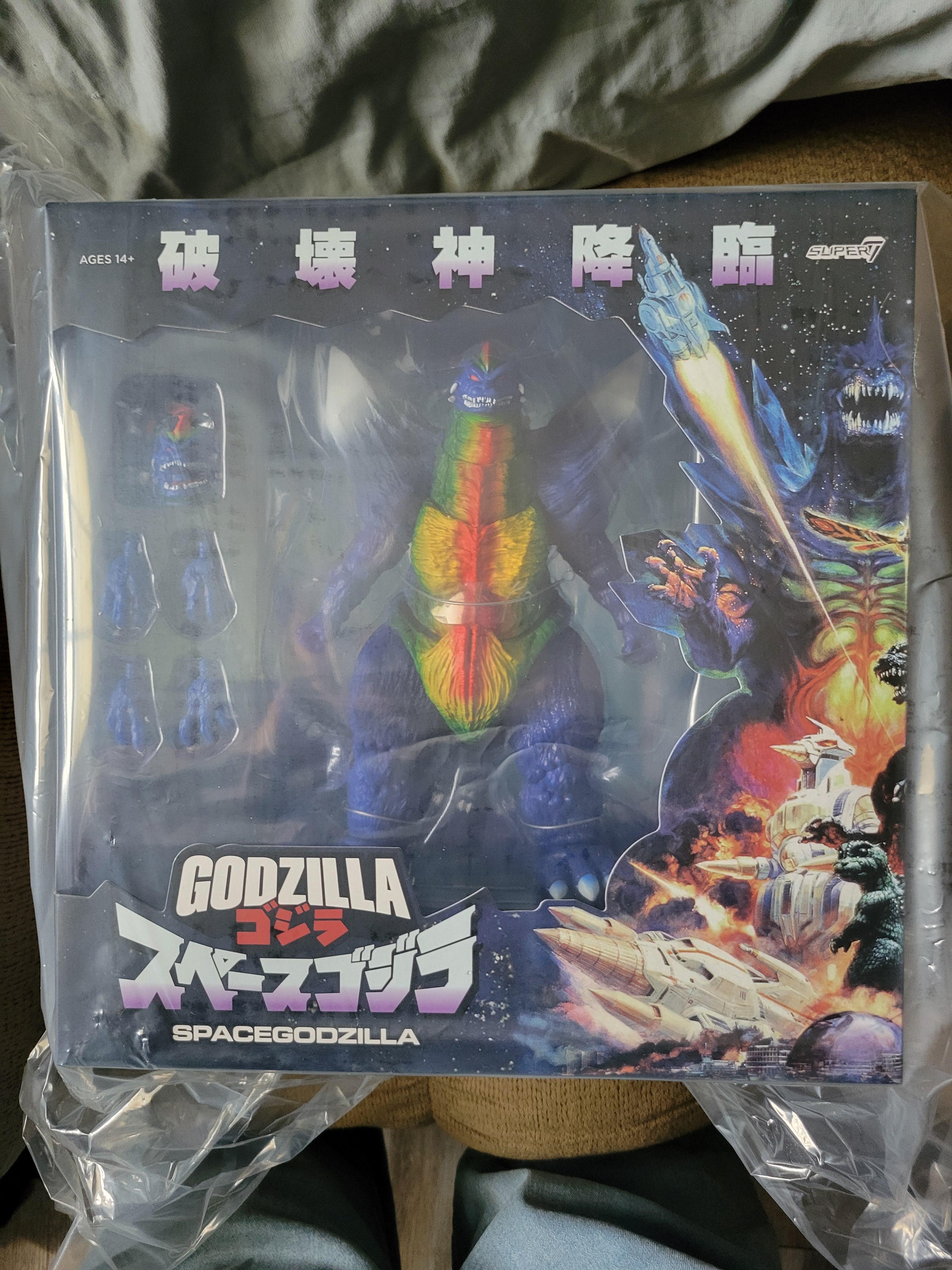 Super7 Ultimates SpaceGodzilla figurina poster 21 cm