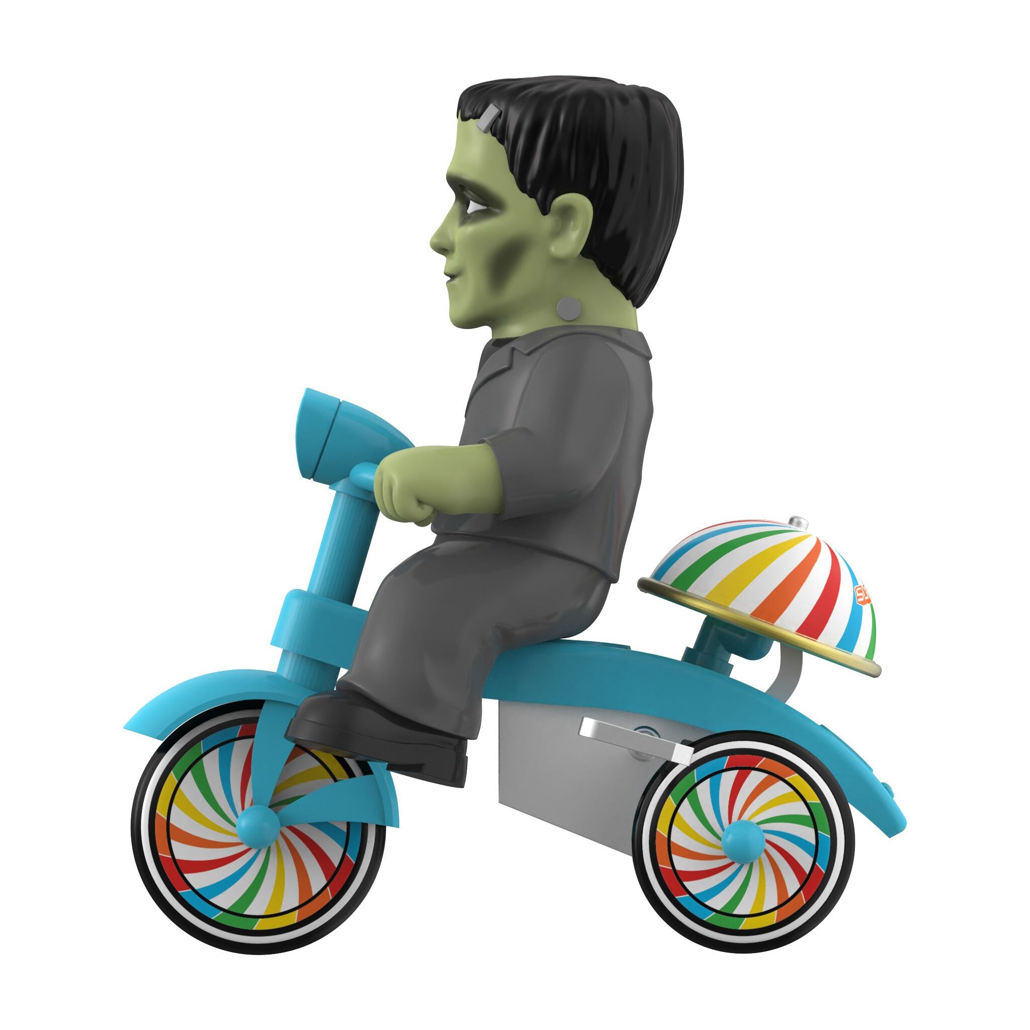 Super7 Super Cycles Frankenstein jucarie tricicleta albastra