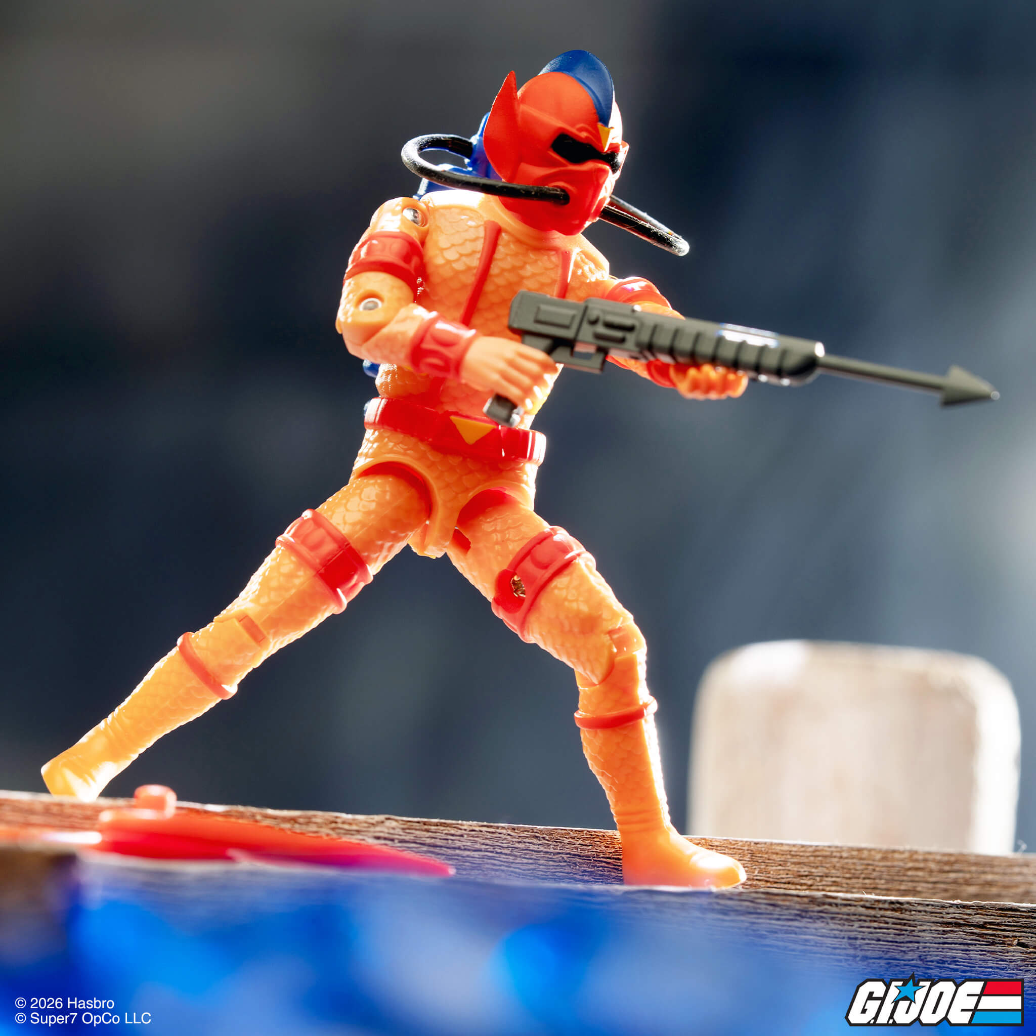 Super7 G.I. Joe ReAction+ Wave 07 Hydro Viper figurină comic