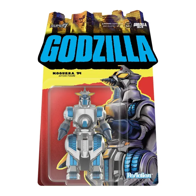 Super7 Toho ReAction Wave 09 figurina M.O.G.U.E.R.A. metalic