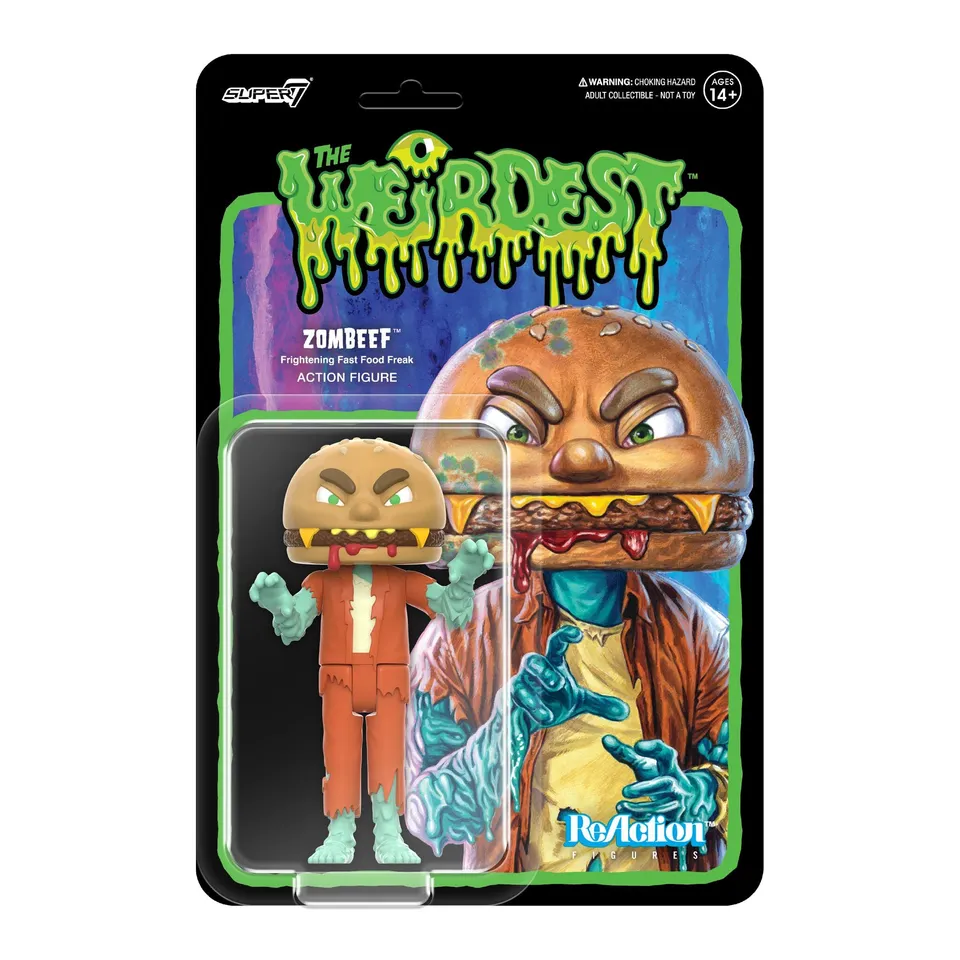 Super7 The Weirdest Zombeef figurina monstru 11 cm