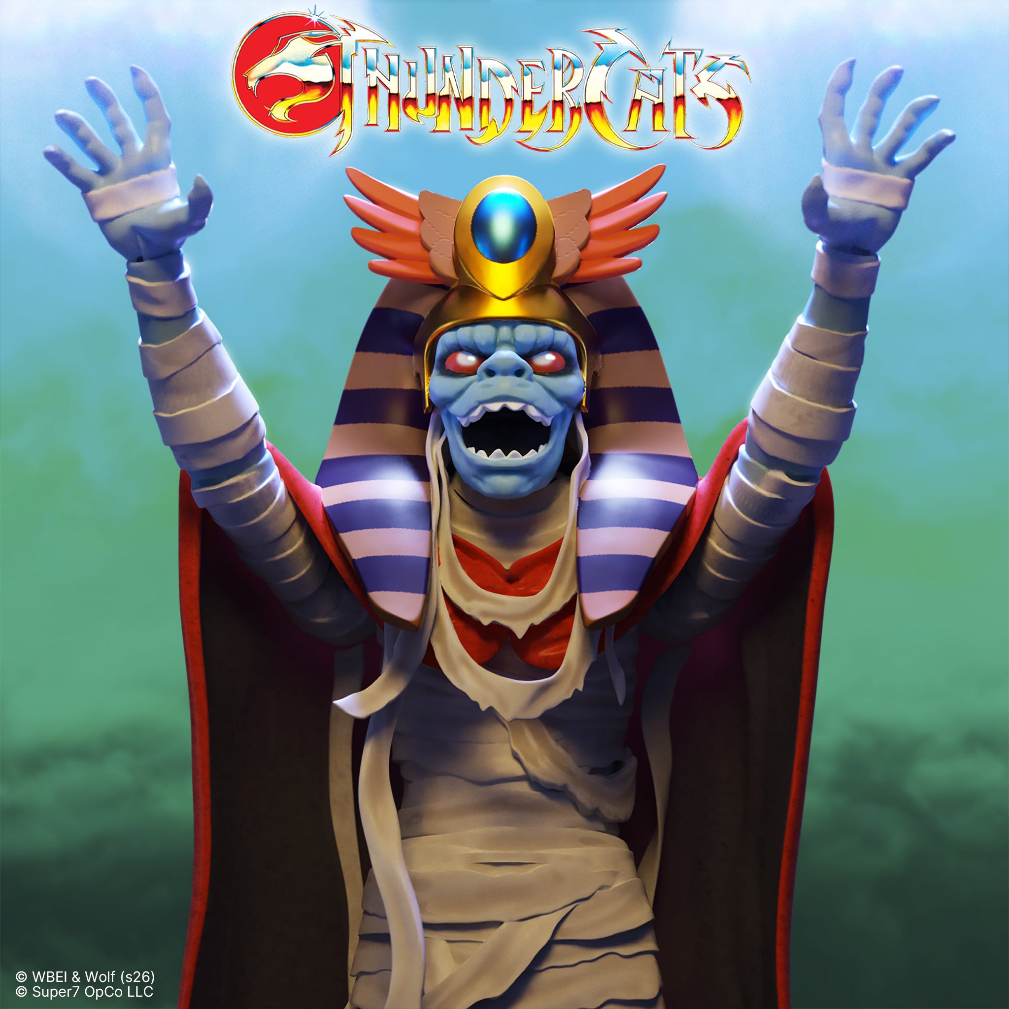 Super7 ThunderCats ULTIMATES Mumm-Ra Old Man figurina 18cm articulata