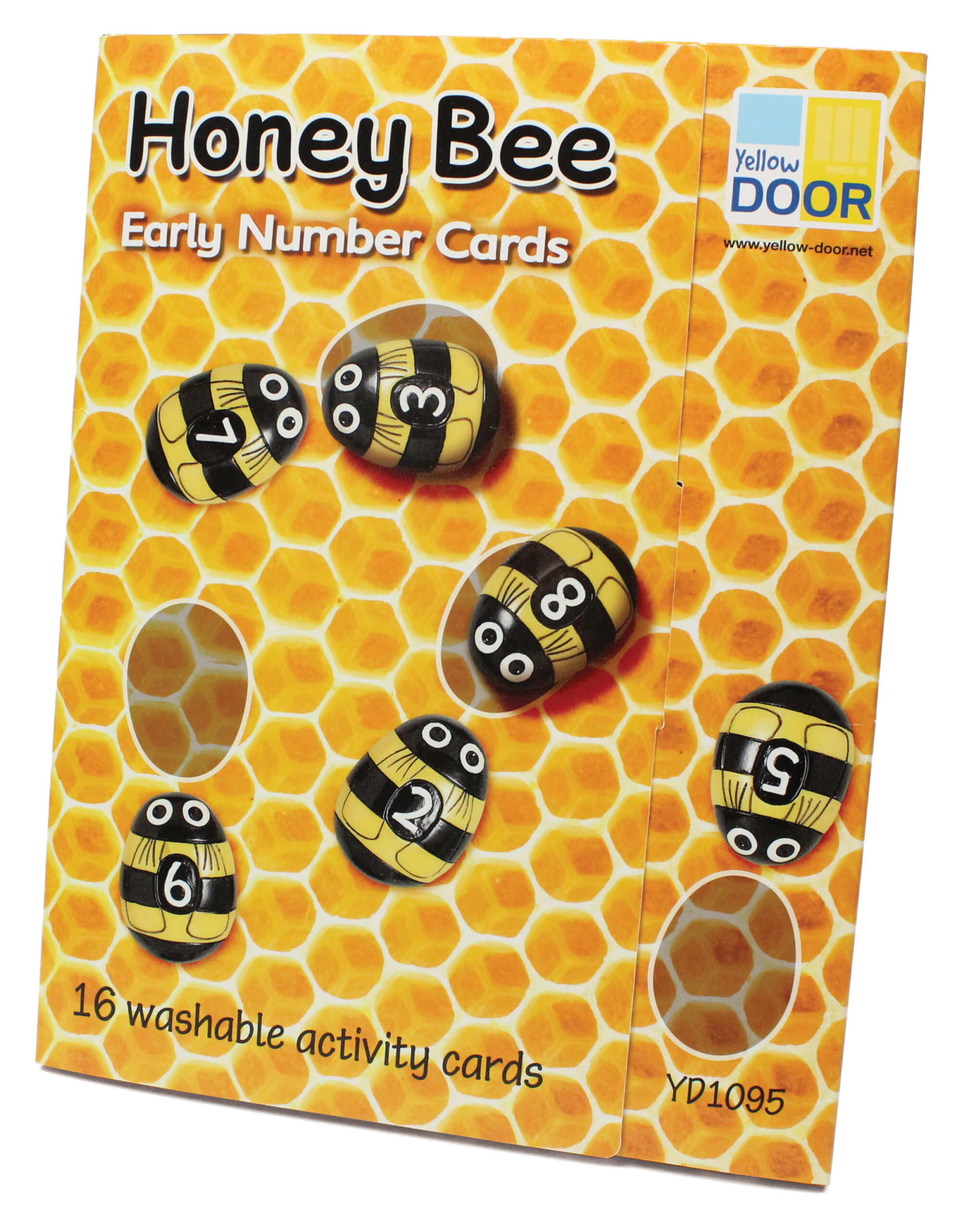 Yellow Door Honey Bee pietre numere 1-10 cu carduri tactile