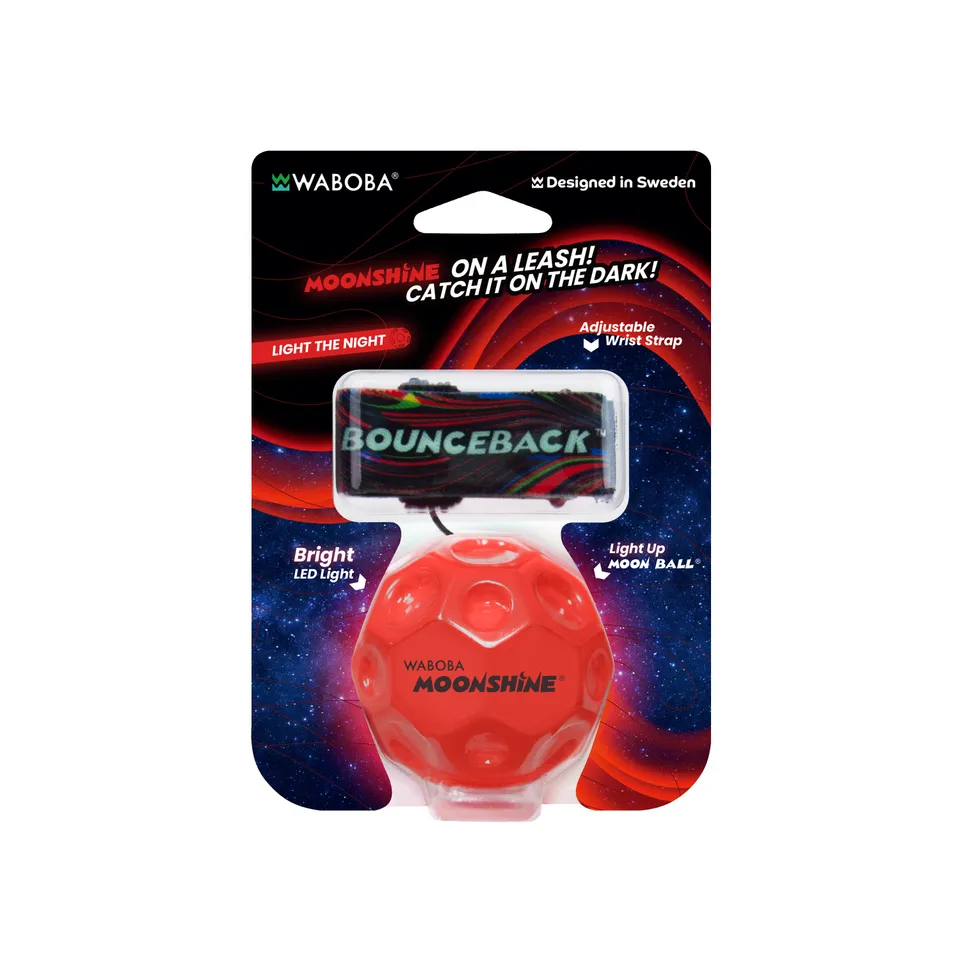 Waboba LED Bounceback Moonshine minge luminoasă