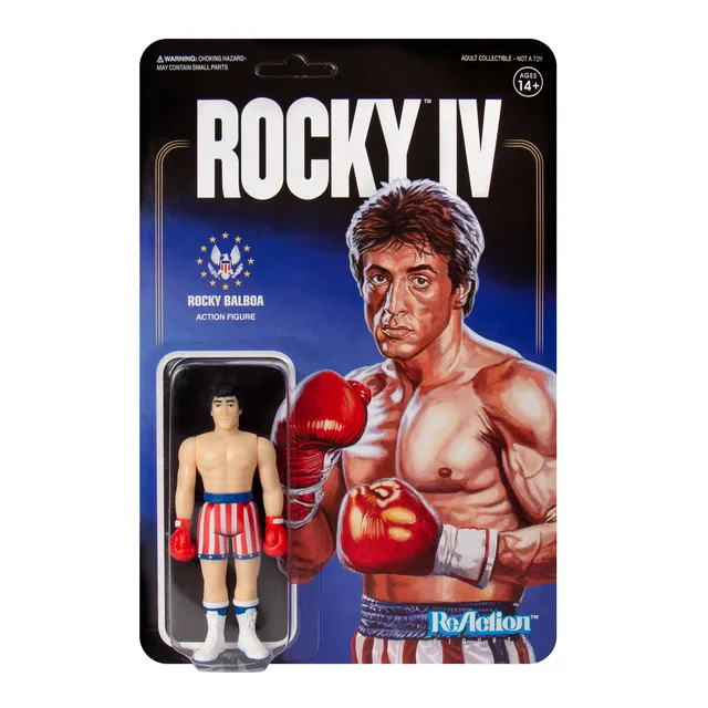 Super7 Rocky Balboa ReAction figurina 9,5 cm