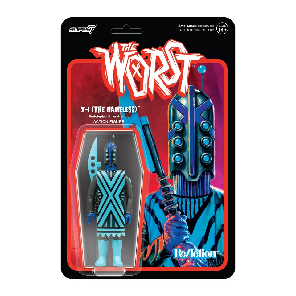 Super7 The Worst X-1 Infrared figurina 9,5 cm