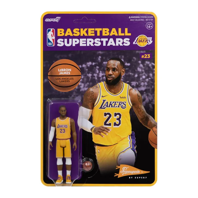 Super7 Supersports LeBron James figurina 10 cm Lakers