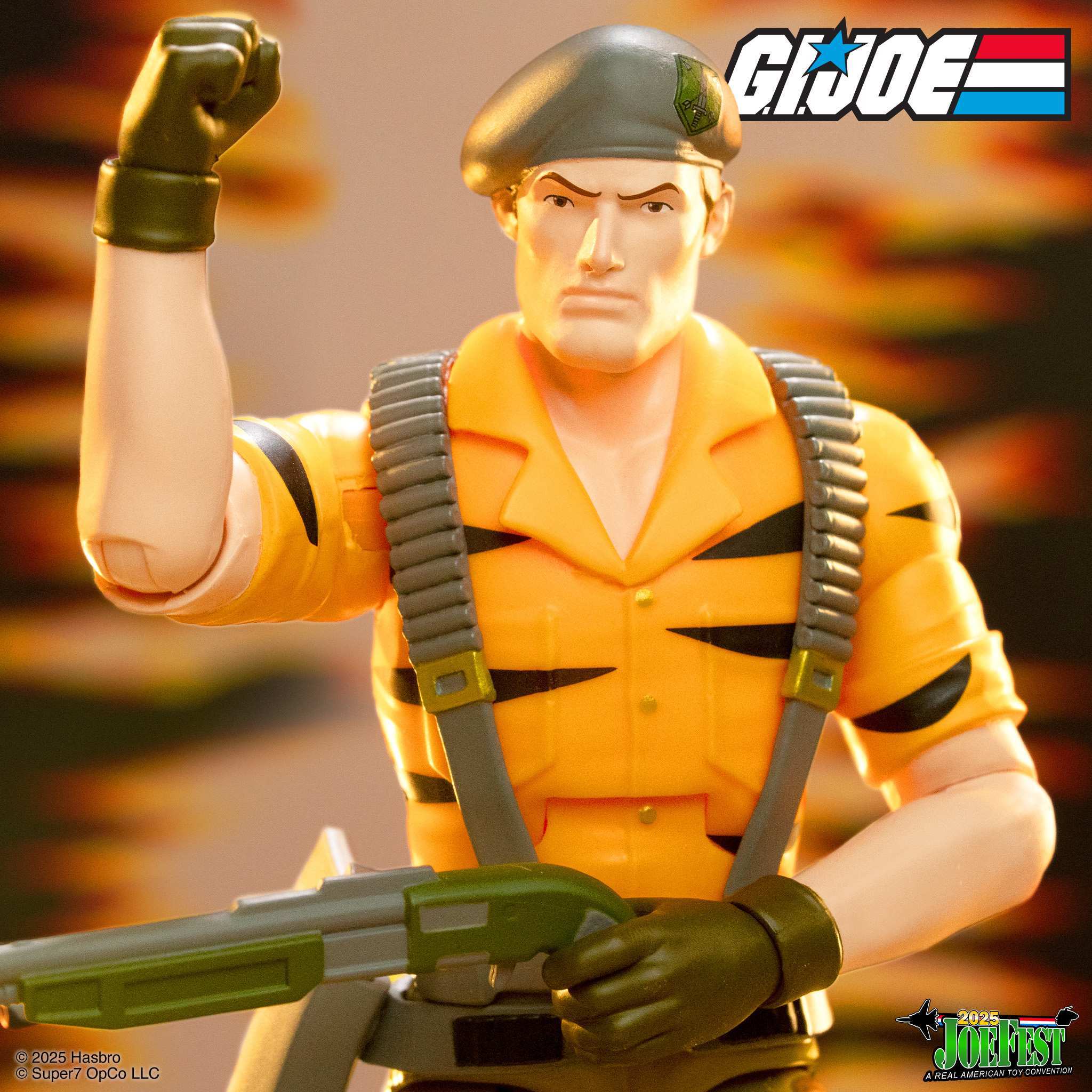 Super7 G.I. Joe Ultimates Flint Tiger Force figurină 18 cm