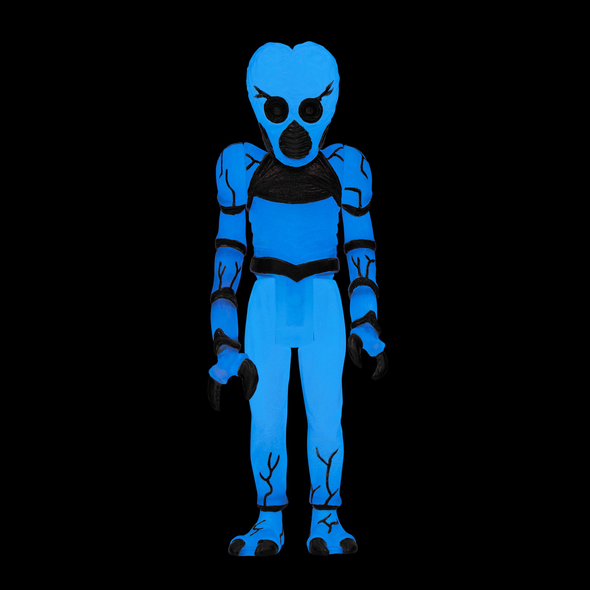 Super7 ReAction Metaluna Mutant figurina Blue Glow