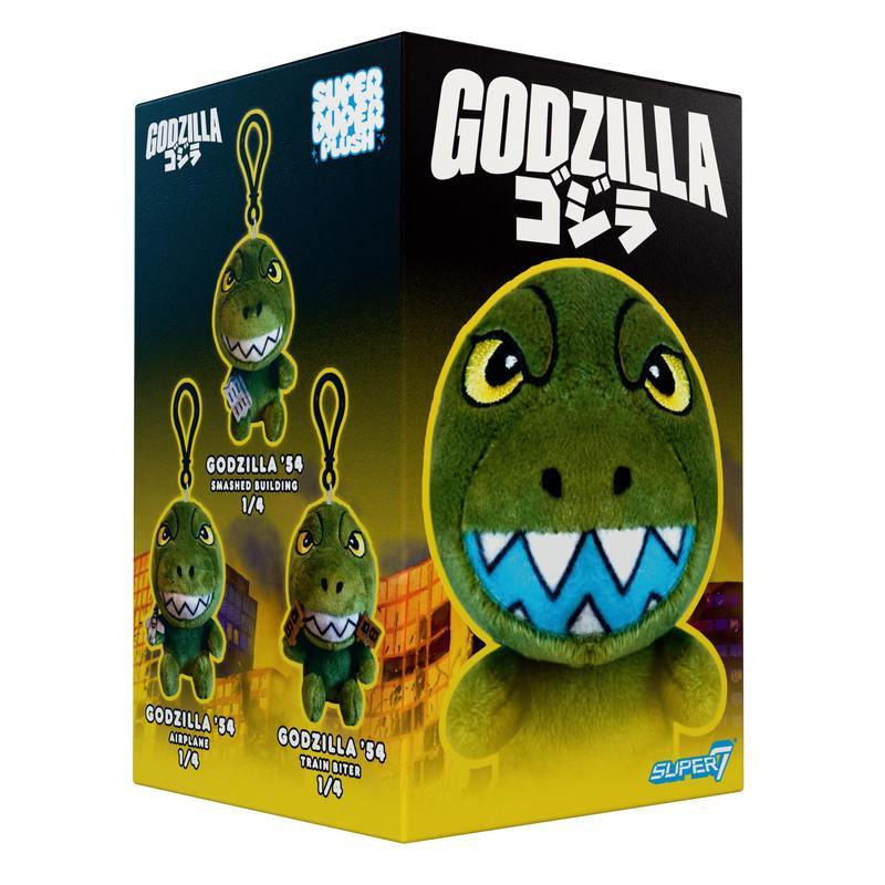 Super7 Toho Super Duper Plush Godzilla breloc blind box