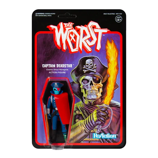 Super7 The Worst Captain Deadstar Color 3 figurina 9,5 cm