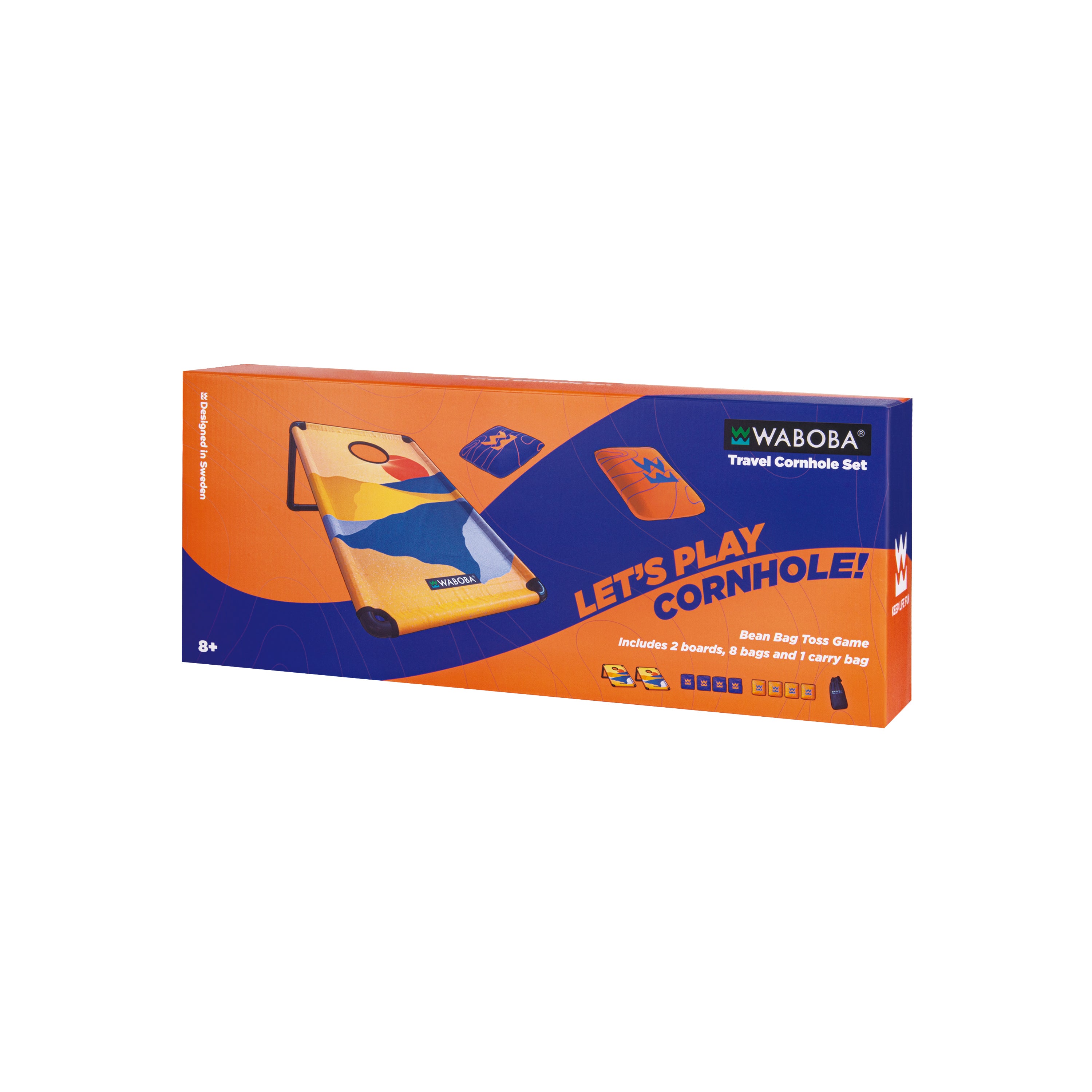 Waboba Travel Cornhole Set joc cornhole voiaj 2 placi