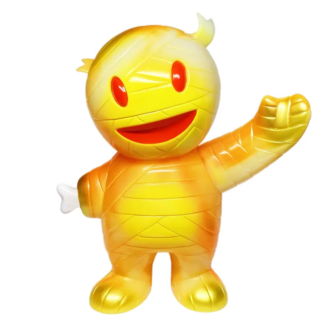Super7 Japanese Vinyl Mummy Boy figurina portocaliu glow