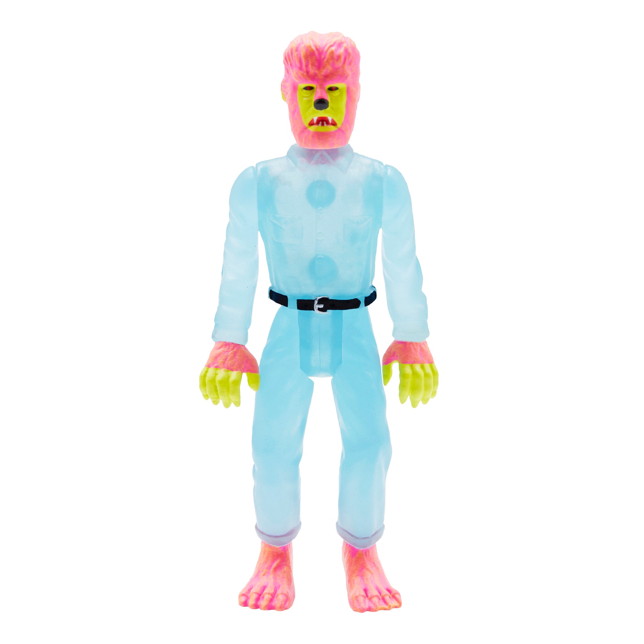 Super7 Universal Monsters Wolfman figurina fosforescenta