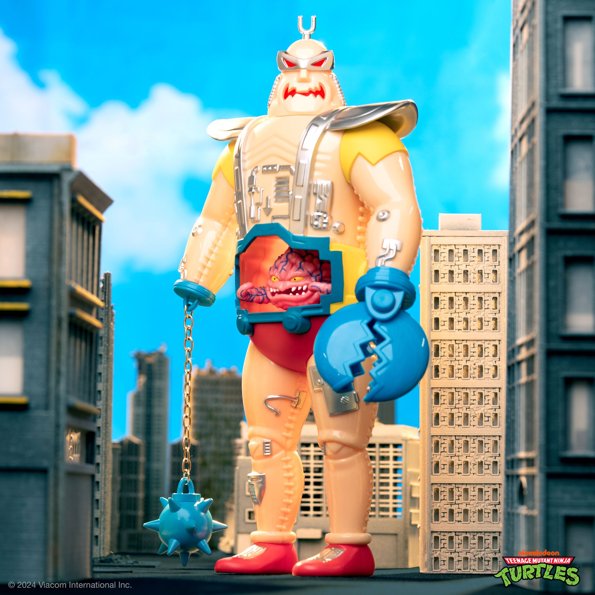 Super7 TMNT Krang Android Super Cyborg figurină 28 cm