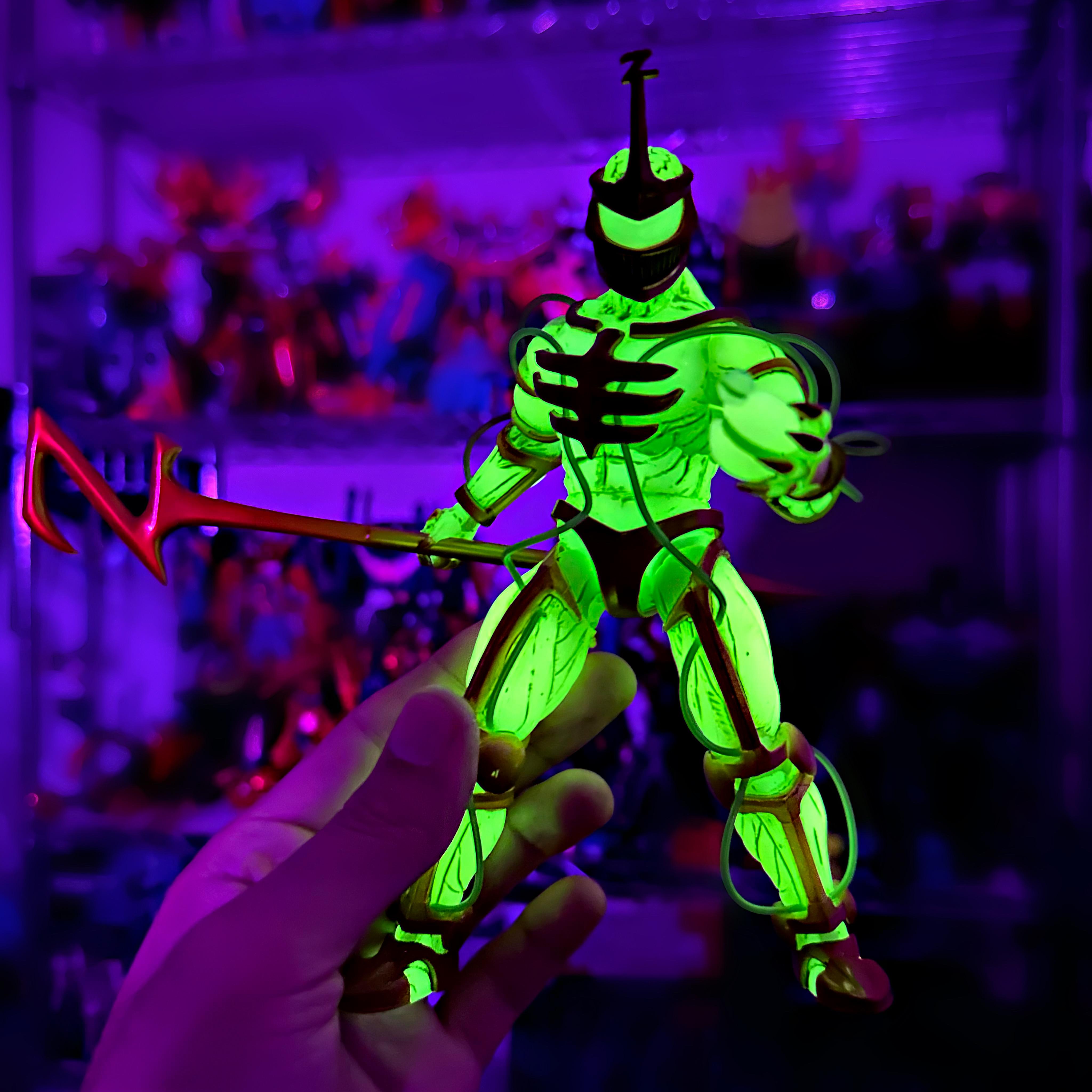 Super7 ULTIMATES Lord Zedd figurina Imperial Gold Glow 18 cm