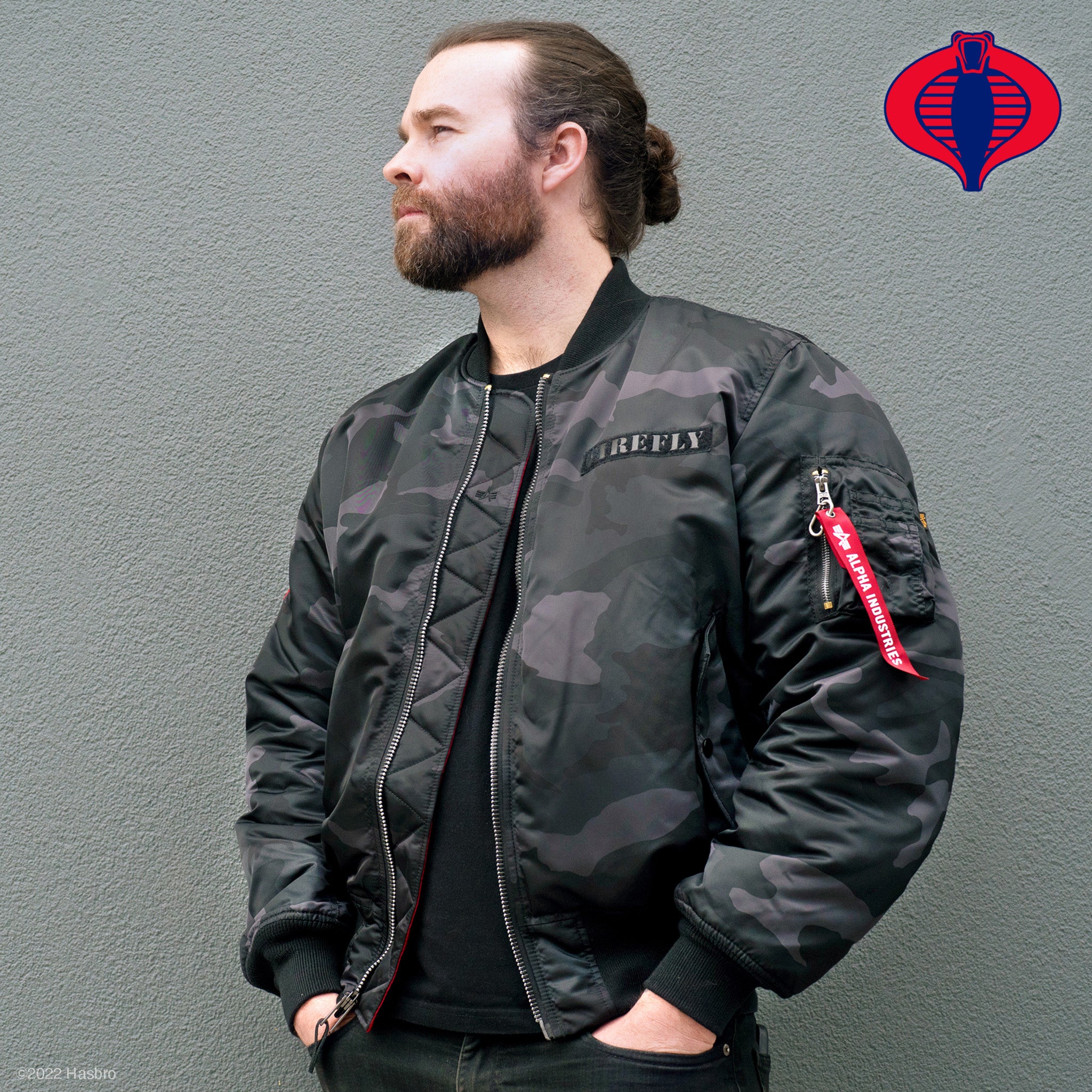 Super7 G.I. Joe Firefly geaca bomber reversibila camuflaj