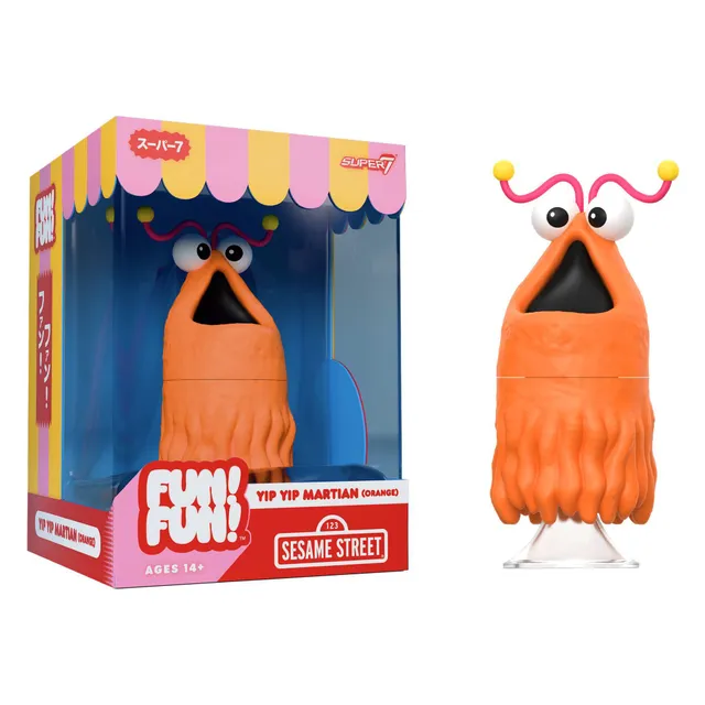 Super7 Fun Fun Yip Yip Martian figurina vinil portocaliu