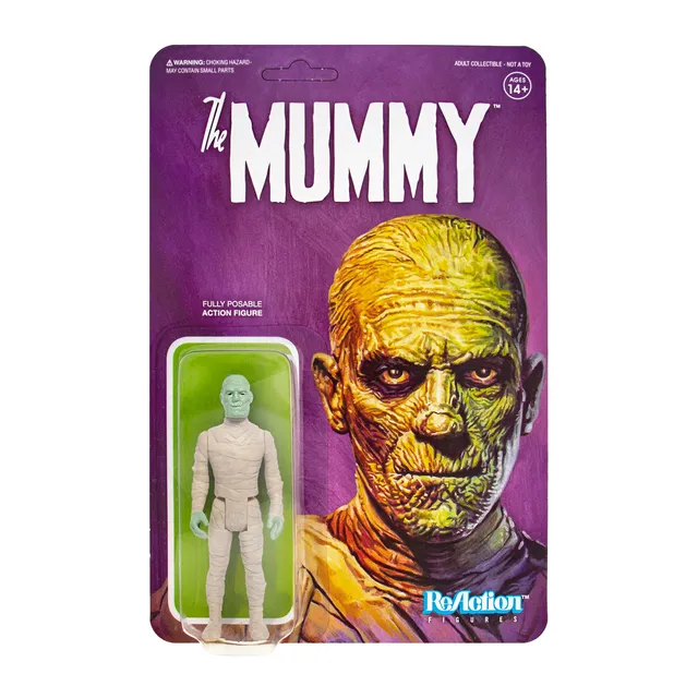Super7 ReAction The Mummy figurina 9,5 cm Universal Monsters
