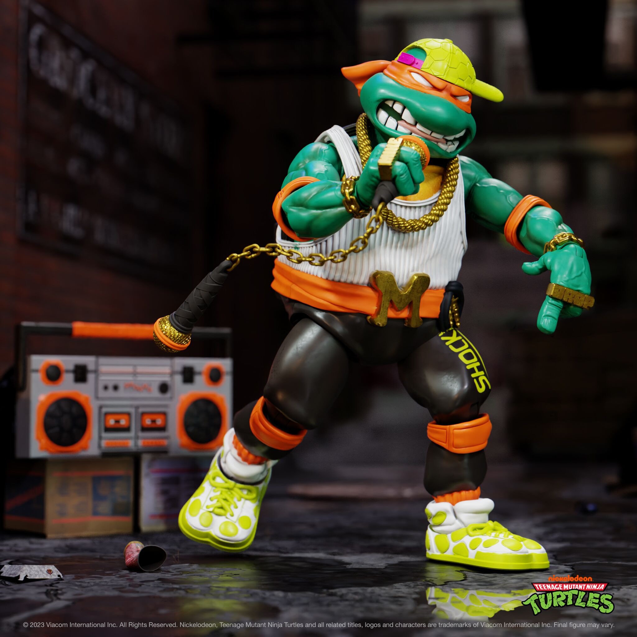 Super7 TMNT ULTIMATES Rappin Mike figurina 7 inch