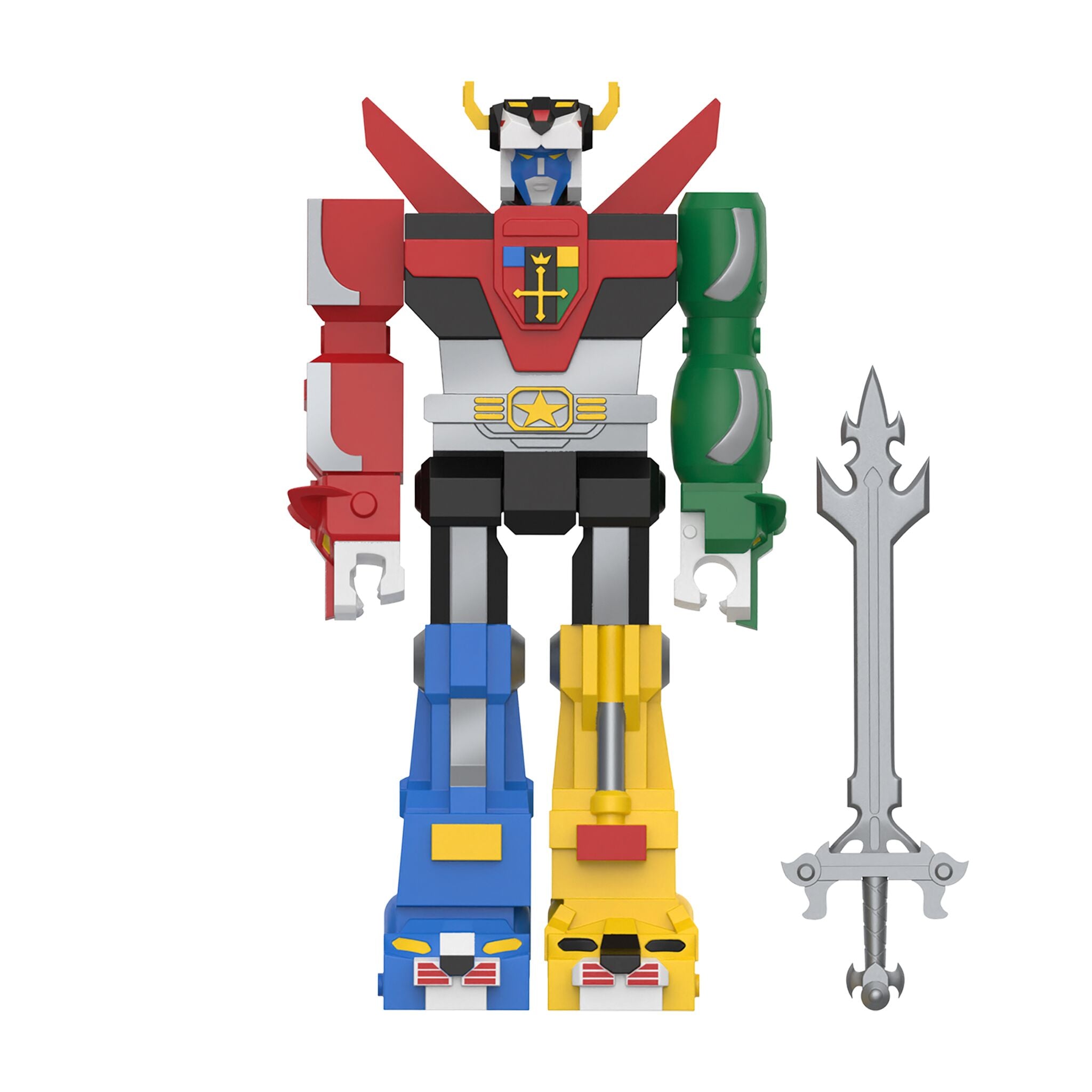Super7 Voltron ReAction figurina 9,5 cm editie vintage sabie
