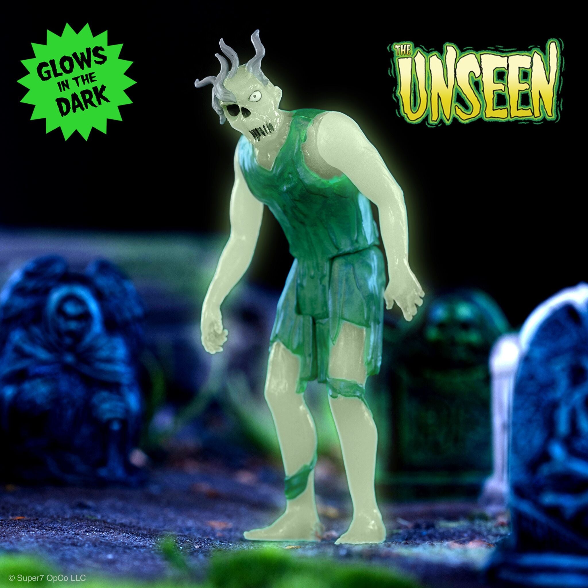 Super7 Pre-Code Horror Ghoul figurină fosforescentă