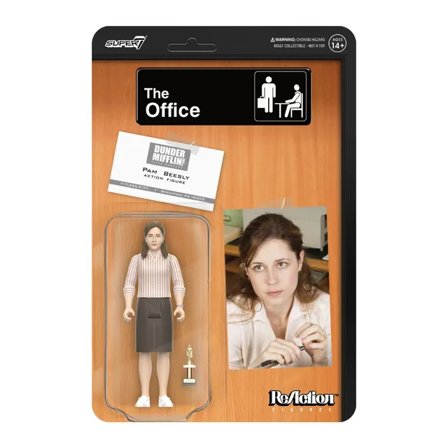 Super7 The Office ReAction Wave 2 figurina Pam Beesly Dundie