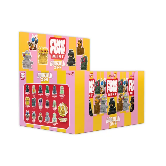 Super7 Toho FUN FUN MINI Godzilla figurine blind box set 9 buc