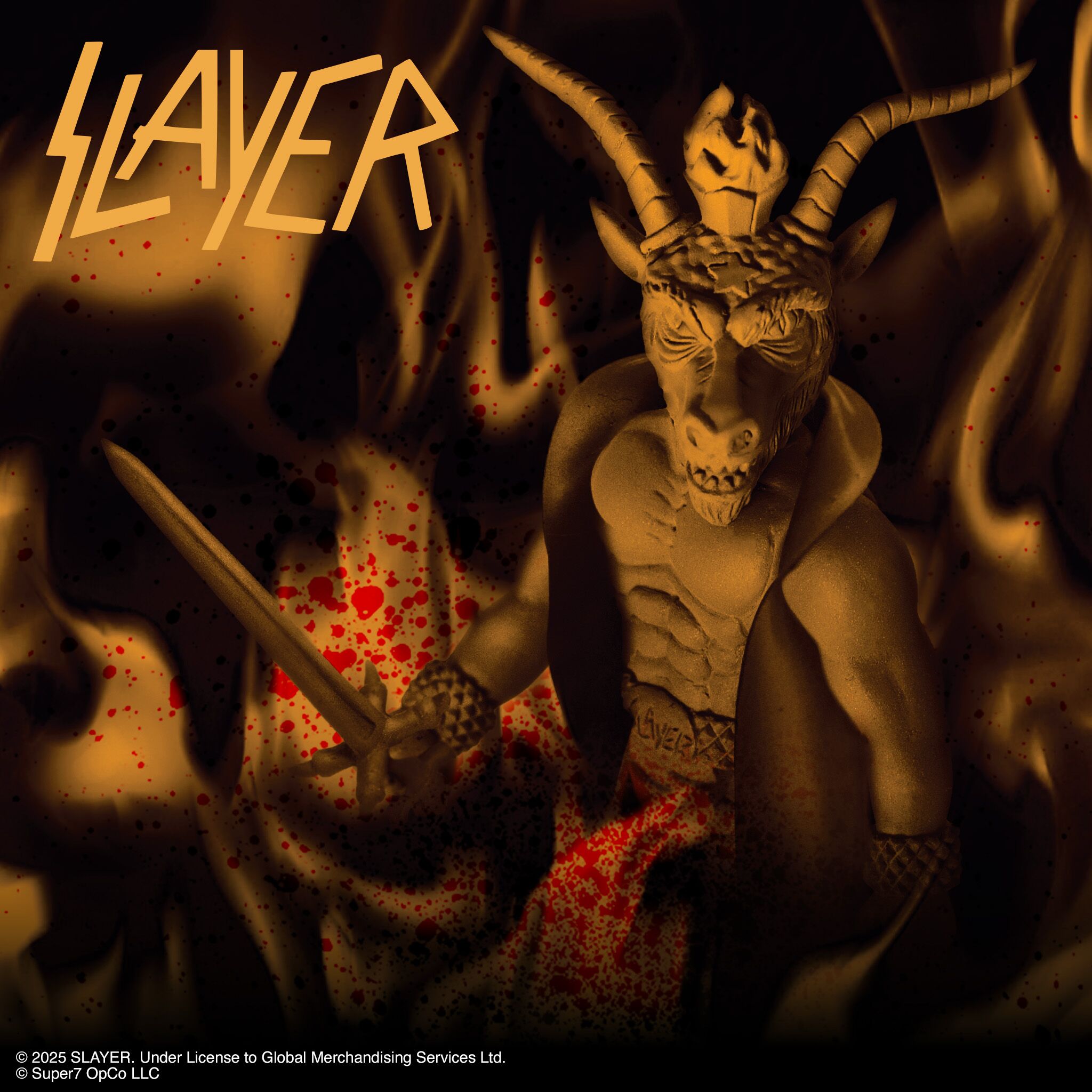 Super7 Slayer Minotaur Reign in Blood figurină 9,5 cm